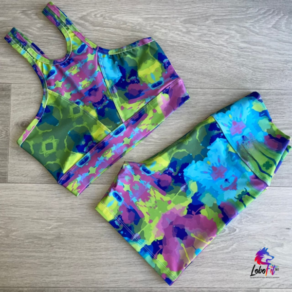 Conjunto Short y Top Sublimados en Suplex - Talla Unica - Imagen 5